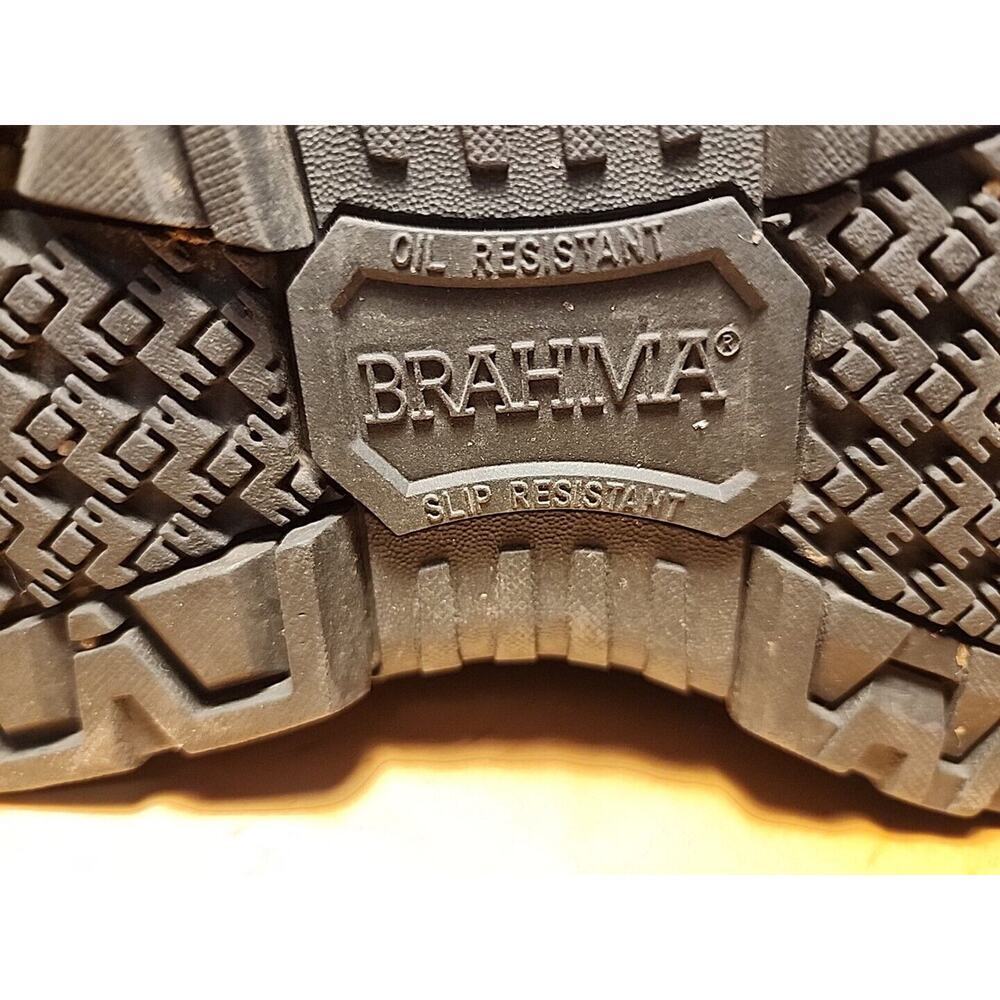 Enduro Anti-fatigue BRAHMA SHOES Mens US Size 10 Slip Resistant, Oil Resistant - Picture 7 of 8